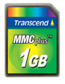 Transcend 1GB MMCplus Memory Card